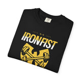 Garment-Dyed T-shirt Wu Fit Training Gym Shirt