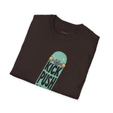 Hip Hop Lyric T-Shirt featuring Lupe Fiasco "Kick, Push, Coast" - Unisex Softstyle Tee, Music Fan Gift, Streetwear Graphic Shirt, Urban