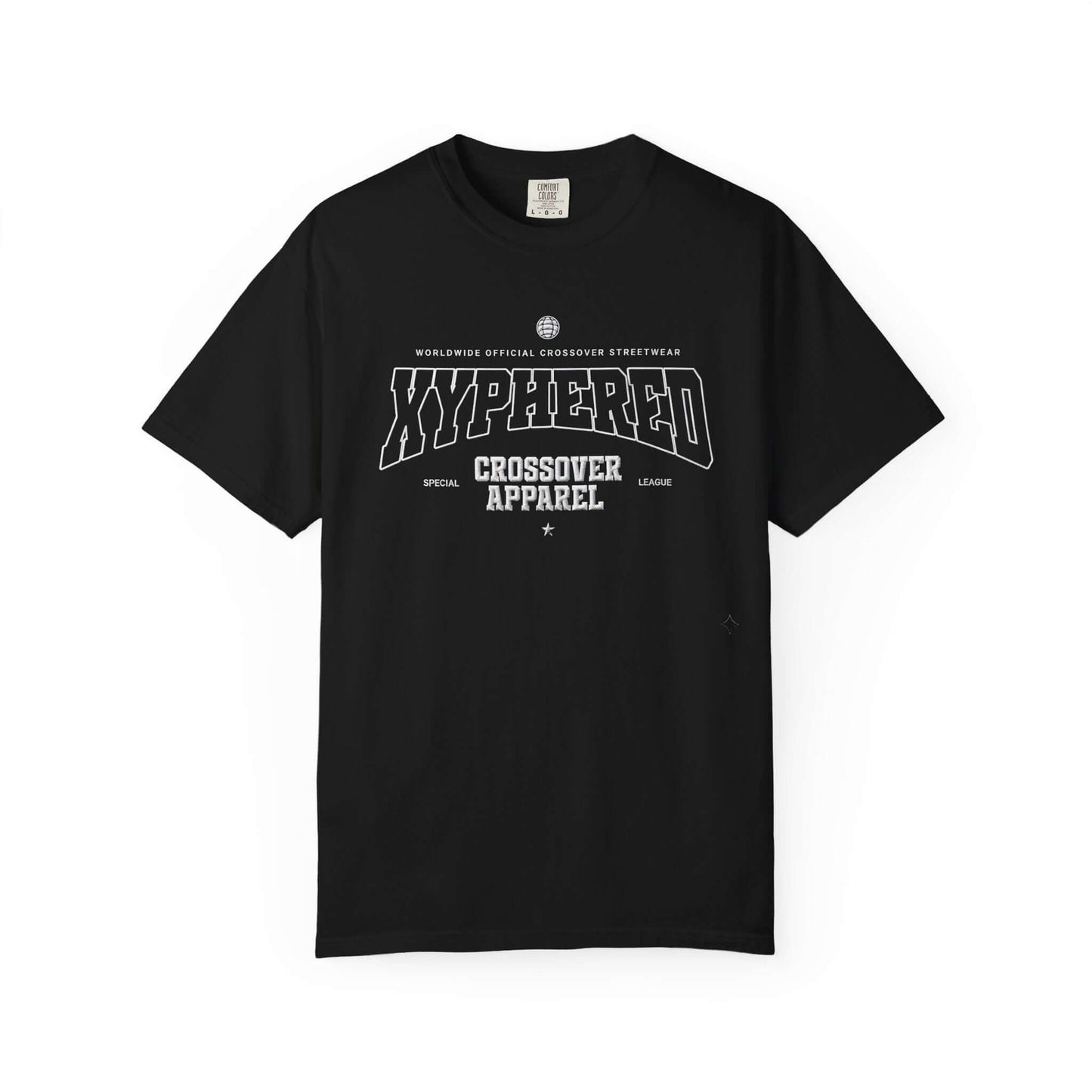 Xyphered Crossover Streetwear Tee | Comfort Colors 1717 Heavyweight Graphic