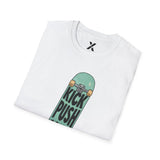 Hip Hop Lyric T-Shirt featuring Lupe Fiasco "Kick, Push, Coast" - Unisex Softstyle Tee, Music Fan Gift, Streetwear Graphic Shirt, Urban