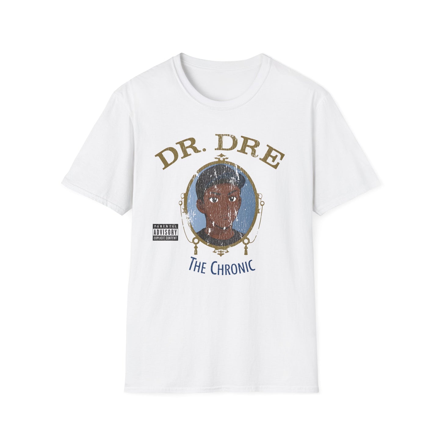 Vintage Anime Style Album Cover "Dr Dre The Chronic"