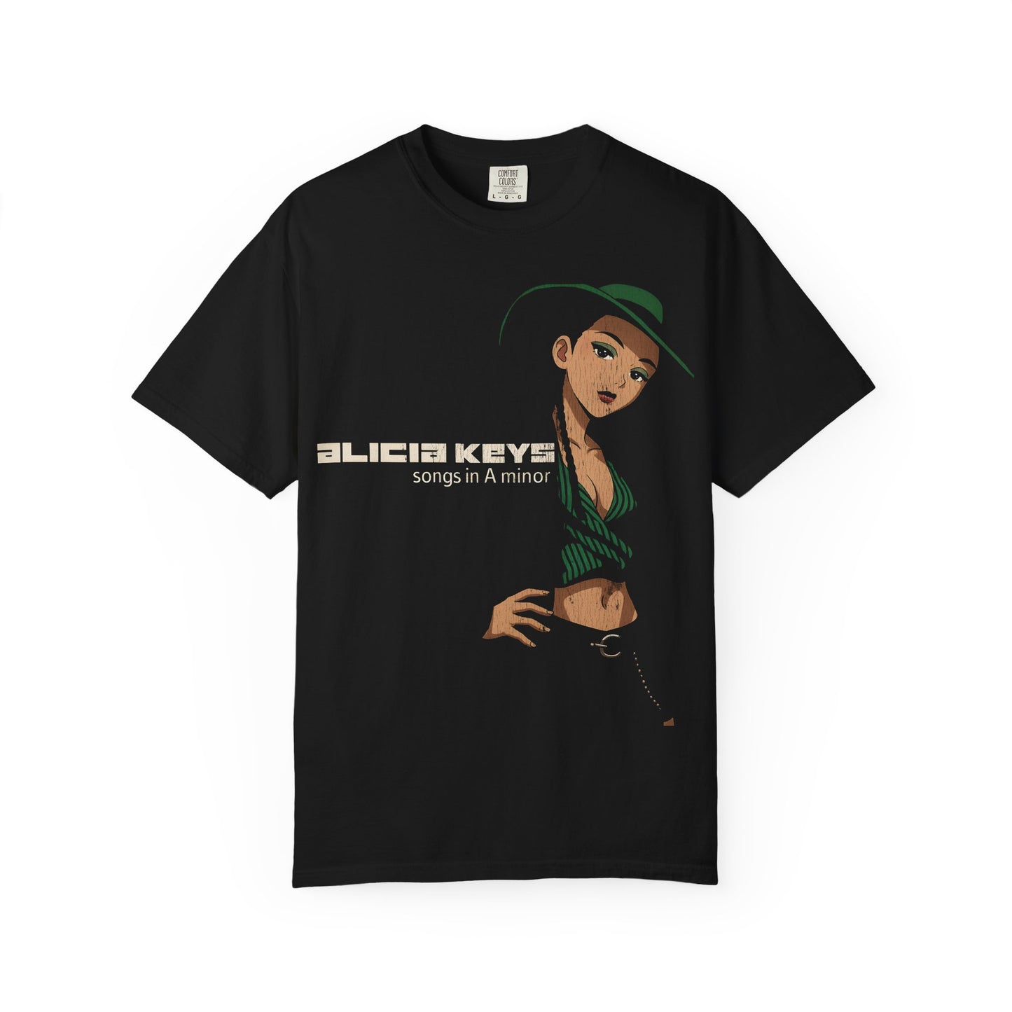 Vintage Anime Inspired T-Shirt - Music Album Cover Design
