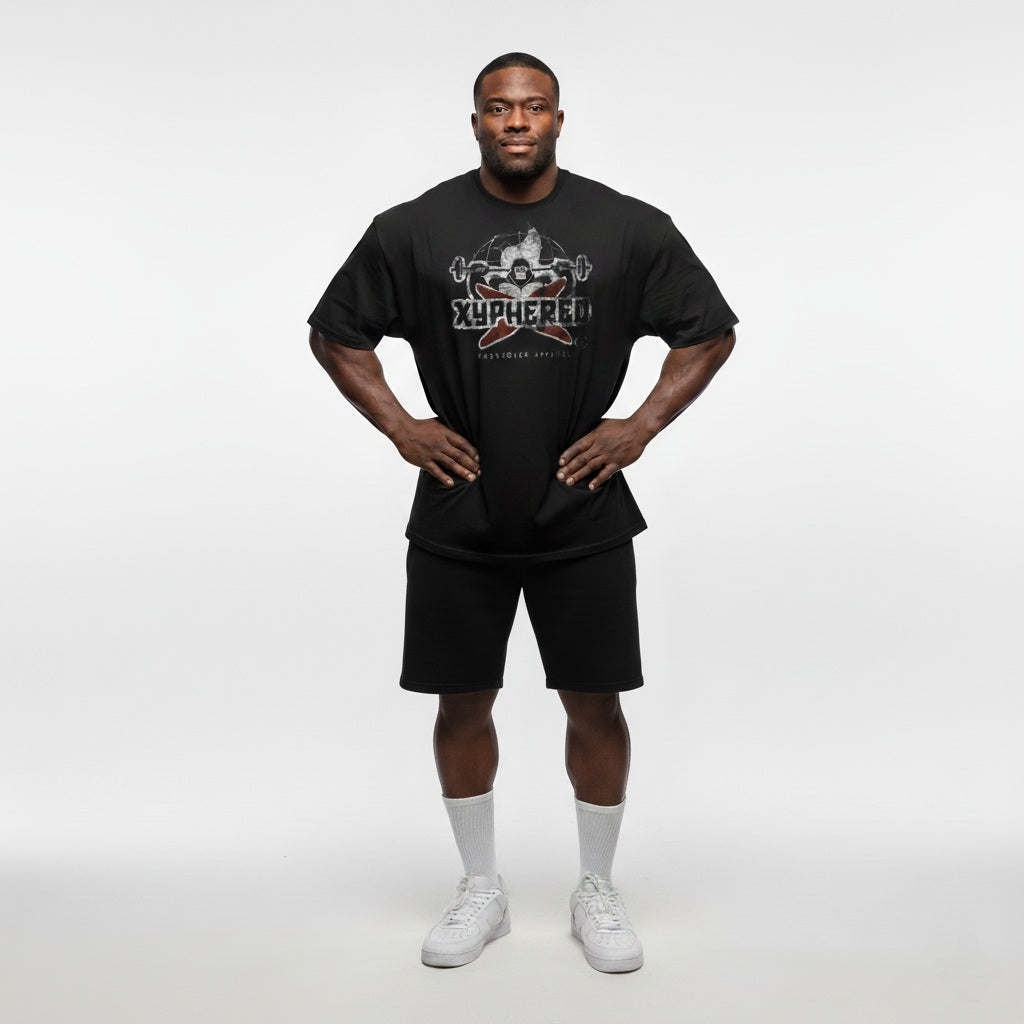 alt="Xyphered Crossover Apparel classic logo t-shirt"