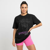 Wild Ambition Oversized Pump Cover Tee - Women's Gym Rat Collection by XYPHERED ATHLETICS