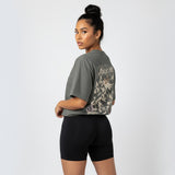 Athletic Womens Pump Cover Tee - Butterfly Xyphered Design