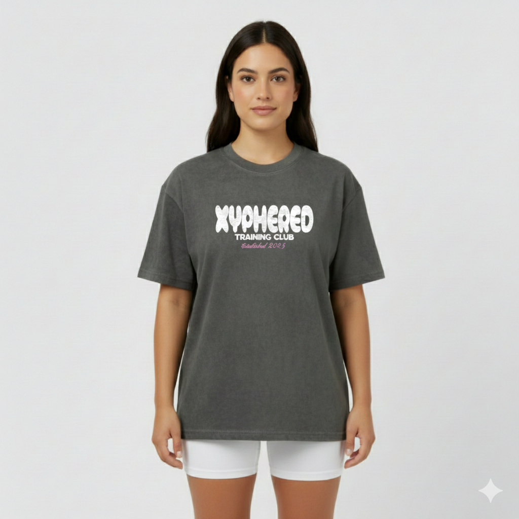 Women's Oversized VintageGym Shirt — Xyphered Athletic Tee