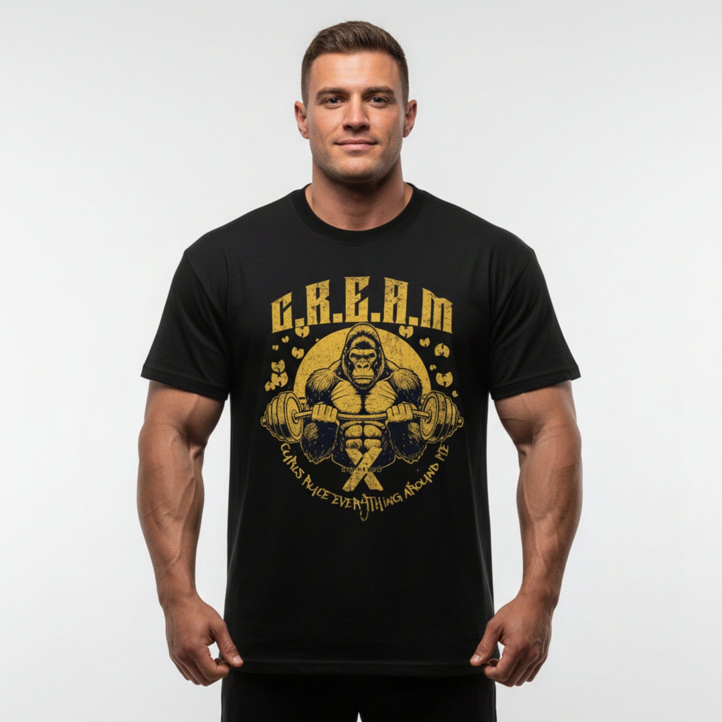 Wu-Tang C.R.E.A.M. Vintage Oversized Gym Tee