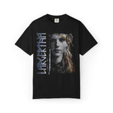 Vikings Graphic Tee featuring Lagertha from the Vikings TV show, perfect for fans of fierce warrior themes.