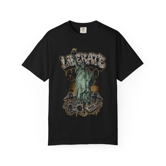 Hip Hop Statue Of Liberty T-shirt