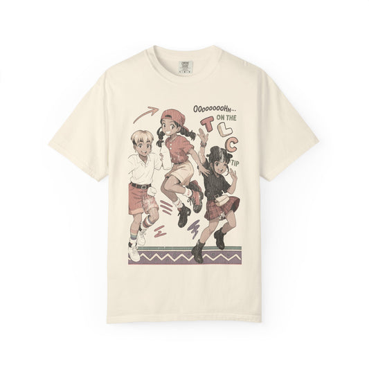 Anime Style Unisex T-Shirt - TLC Album Cover Design