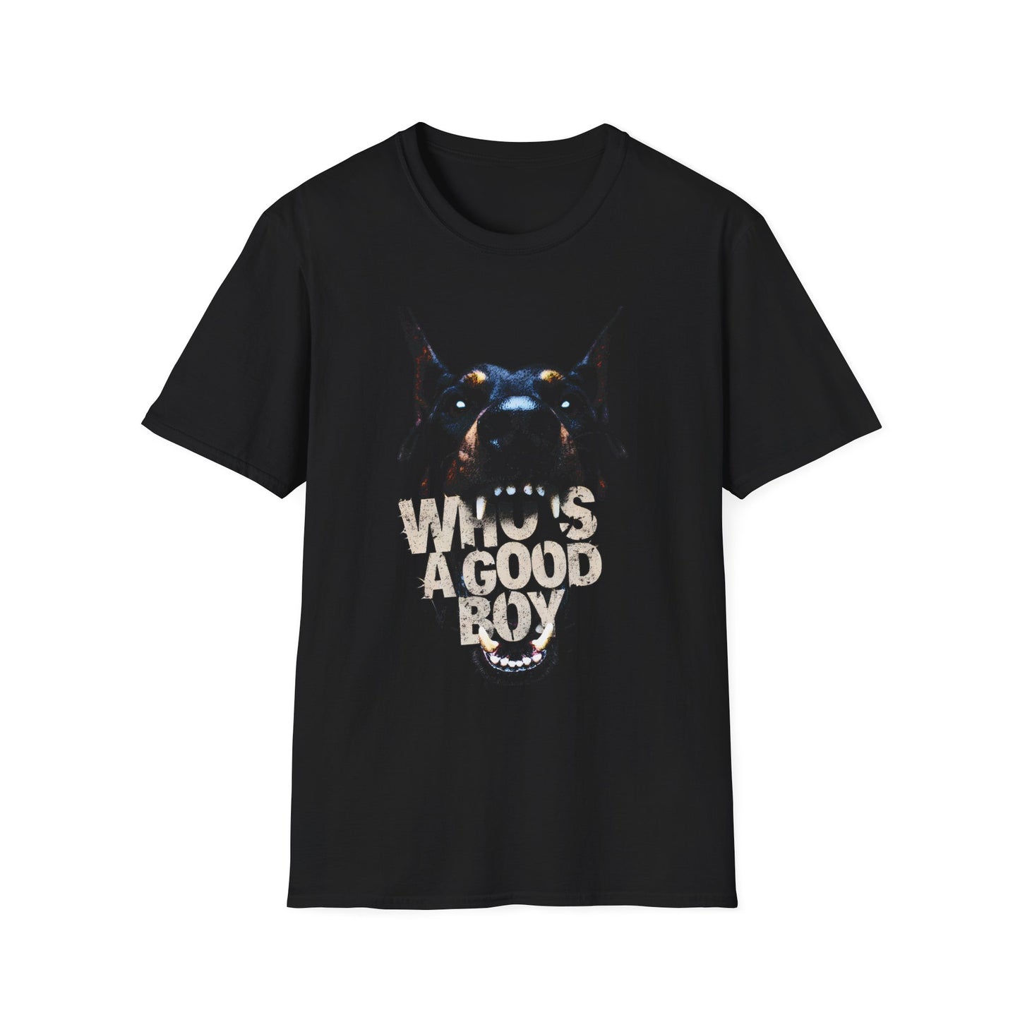 Doberman 'Who's A Good Boy' T-Shirt